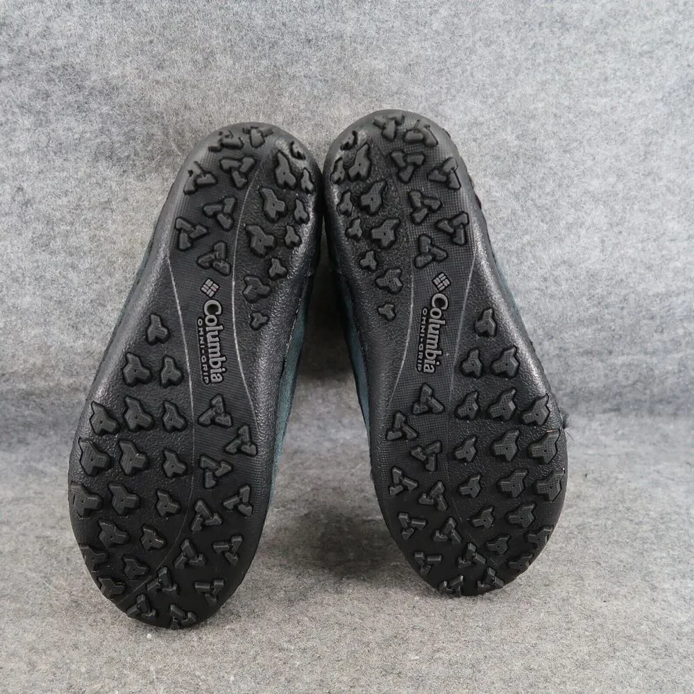 Columbia Shoes Womens 7 Boots Lace Up Winter Waterproof Quilted Powder Shorty
